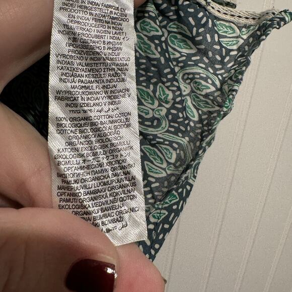 Seasalt Organic Cotton Mrs Treloar Shirt Short Sleeve Size 10 - Picture 5 of 6